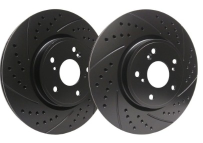 Drilled and Slotted Brake Rotors